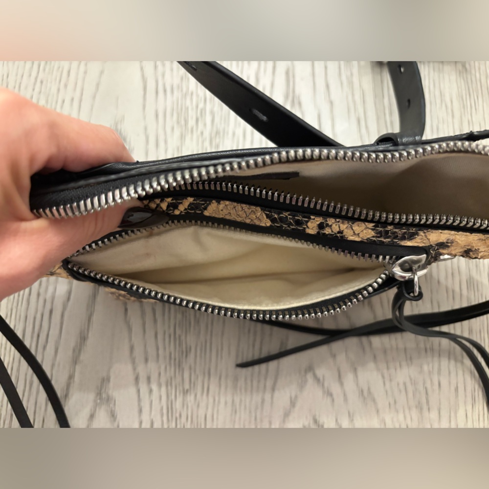 Rag & Bone Elliot Snake Embossed Leather Fanny Pack ***Like New - Picture 12 of 12
